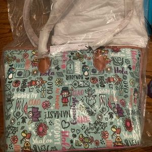 It’s a small world disney Dooney & burke shoulder bag new Walt disney world